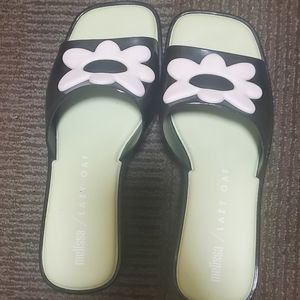 lazy oaf x melissa jelly sandals size 5 nwot